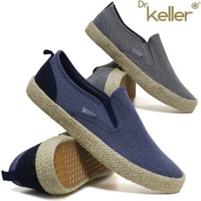 Mens slip canvas shoes - canvas,