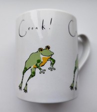 Madeleine Floyd X Mclaggan Smith Mugs Croak! Jumping Frogs China Mug