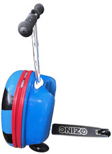 Zinc Flyte Pacific Boy's Blue Scooter Suitcase