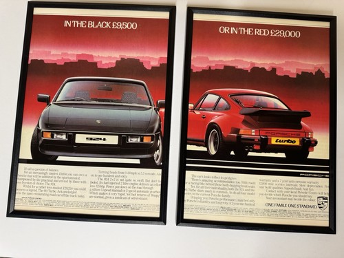Framed original porsche 911 - original,