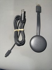 GOOGLE CHROMECAST 1080p Media Streamer (3rd Gen) NC2-6A5 TESTED & WORKING