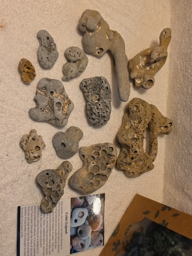 Holey rocks hag stones - rocks,
