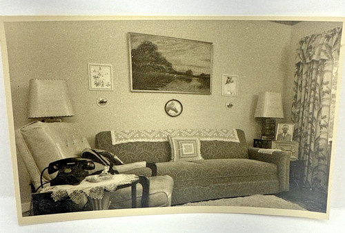Vintage 1950s living room - vintage,