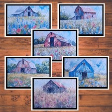6 Rustic Barn Wildflower