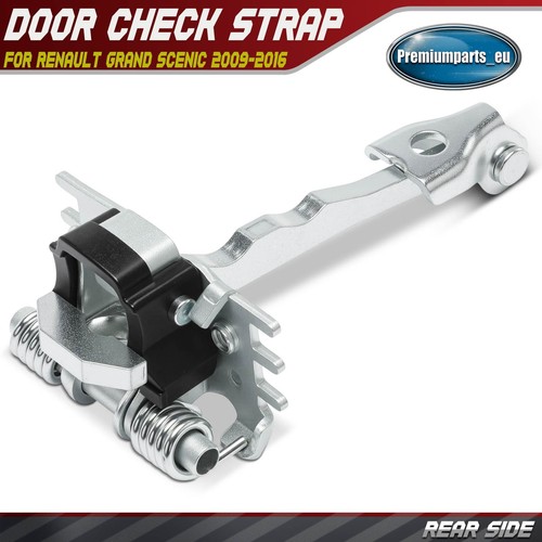 Door check strap rear - door, left