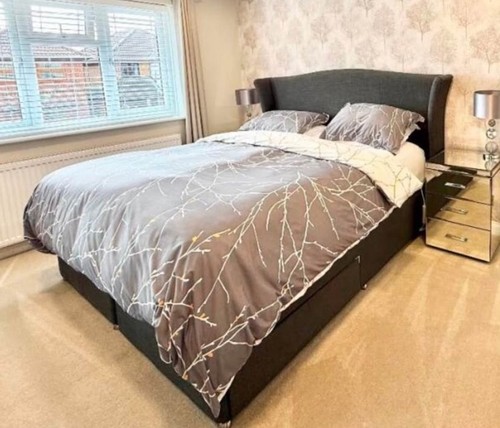Superking bed base headboard - superking,