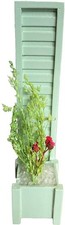 Dolls house sage - house, green