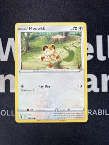 Pokemon meowth 199 264 - pokemon,