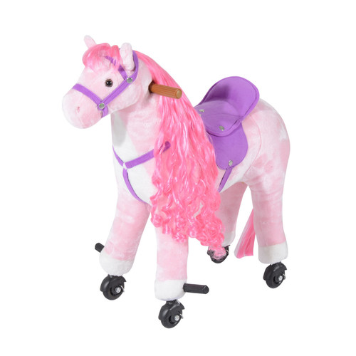 Kids ride walking horse - ride, on