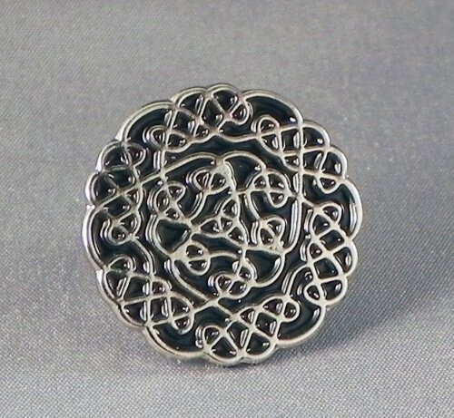 Celtic knot pin badge version - celtic,