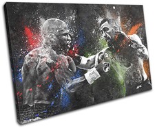 Mayweather McGregor Boxing UFC Sports SINGLE CANVAS WALL ART Picture Print