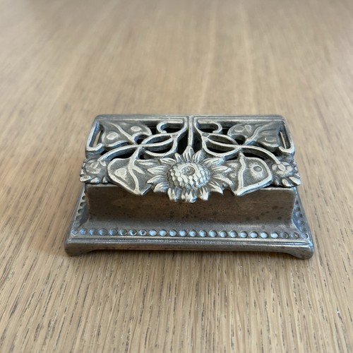 Vintage brass stamp - vintage, box