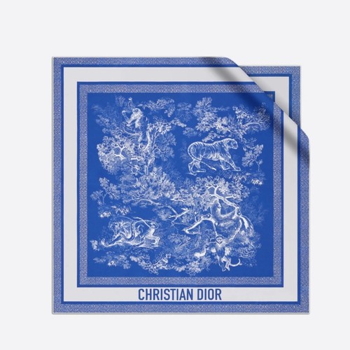Dior silk scarf toile - dior,