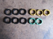 Job Lot / bundle of locking collars for lock on grips NO BOLTS
