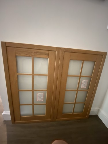 Kitchen doors glazed solid - 2, x