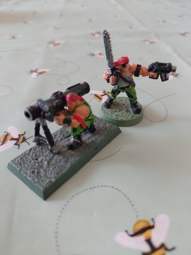 Vintage metal warhammer 40k - metal,