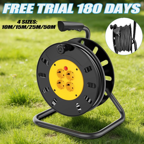 Outdoor extension cable reel - outdoor,