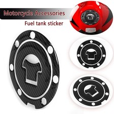 Fuel Gas Tank Cap Cover Sticker Decal Carbon Fiber For Honda CBR1000RR 04-13 HOT