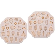  2pcs Polymer Clay Crafts Mold