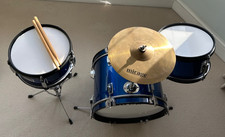 Mirage JDK Junior 3-Piece Drum Kit Pink - drumkit for children, kids, beginners