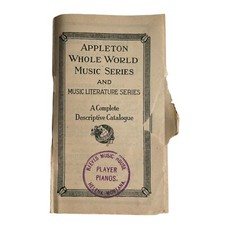 Vintage 1915 Appleton Whole