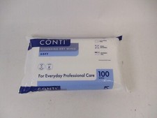 6x Conti Soft Large Patient Cleansing Dry Wipes Pack of 100 wipes each Health