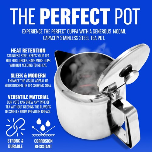 Stainless steel 16oz - 16oz, pot