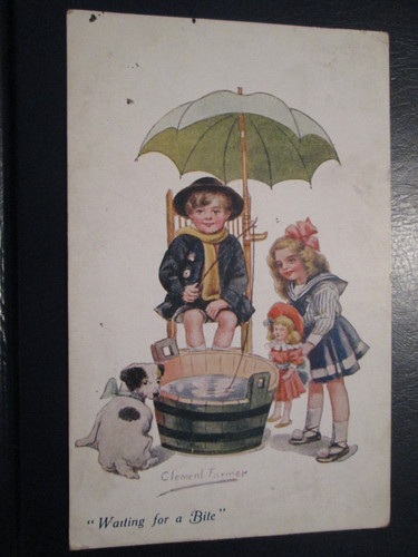 Comic postcard clement - comic,