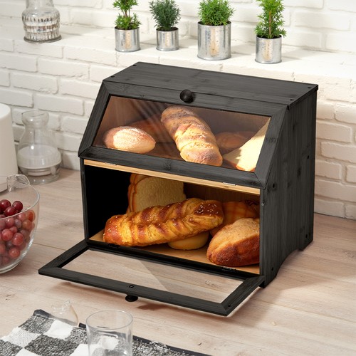 Bamboo wood double layer bread - bamboo,