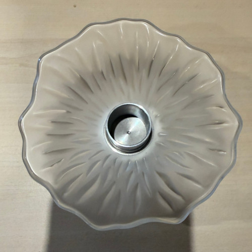 Lalique shell candle holder - lalique,