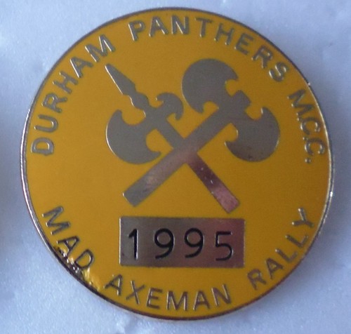 Durham panthers enamel - durham, m.c.c.