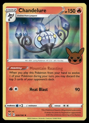 Pokemon cards chandelure - cards,