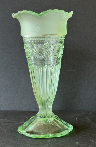 Vintage bagley green glass - vintage,