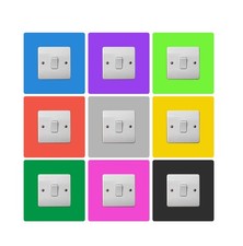 Acrylic Single Light Switch /