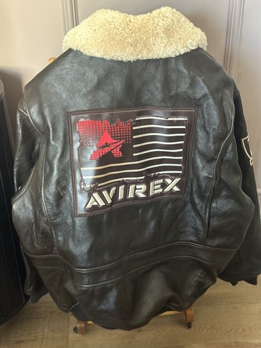 Avirex 100 leather flight - avirex,