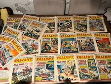 1960s British Comics Valiant,Tiger ,Lion ,sparky,jag Etc  X 70 Issues