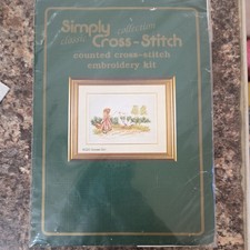Anchor Simply Cross Stitch Counted Cross Stitch Kit #XG20 "Goose Girl"