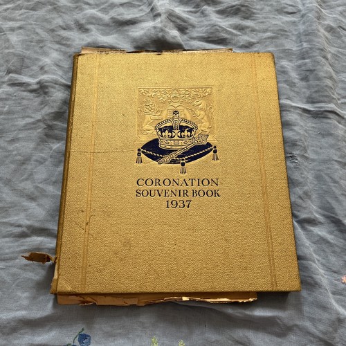 Coronation souvenir book 1937 - coronation,