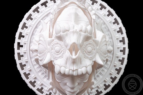 Incas female warriors mask - incas,