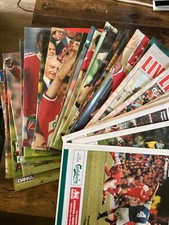 Liverpool programmes 1992/93 1993/94 1994/95 1995/96 1996/97 1997/98 FREE POST