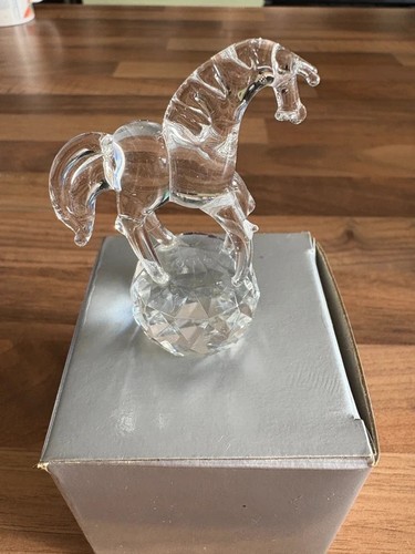 Crystal horse ball figurine - ball,