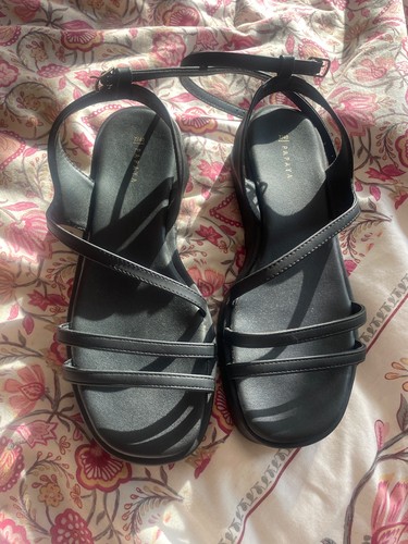 Matalan papaya black - papaya, strappy