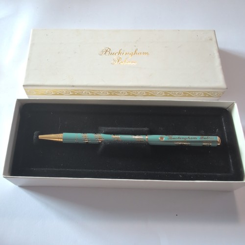 Vintage buckingham palace teal - vintage,