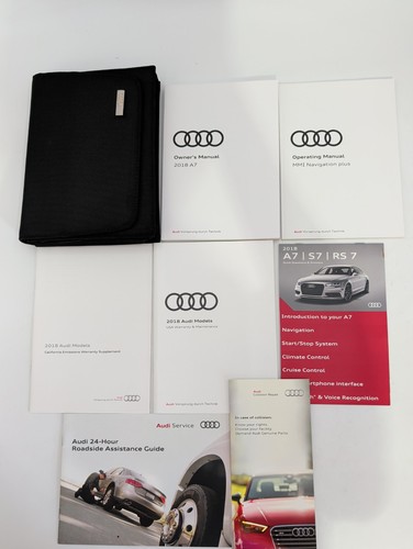2018 audi owners manual - ,