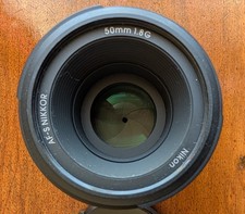 Nikon Nikkor 50mm AFS f/1.8 G lens - versatile and lightweight - great quality