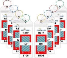 New P&O Premium Luggage Tag