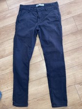 Men’s Navy Blue  Cotton Slim