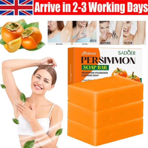Persimmon soap bar for old - 3x,