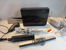 Black Nintendo Wii RVL-001  + Wii Motion Plus Controller 
