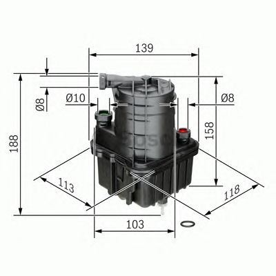 Engine fuel filter quality - engine, oe